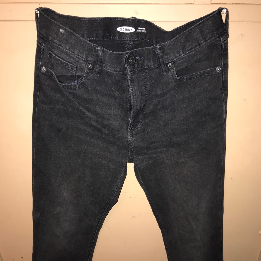 Old Navy straight leg stretch waist jeans